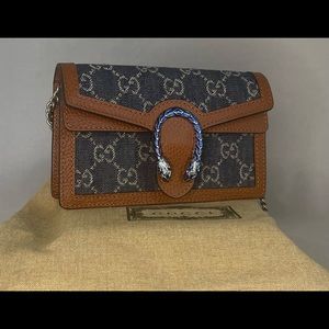 Gucci Denim Super Mini Dionysus